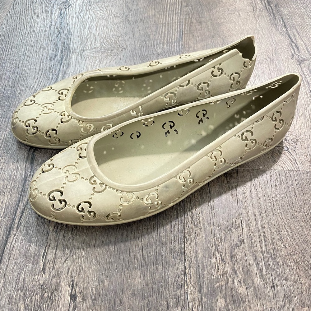 GUCCI | GG Jelly Flats Shoes